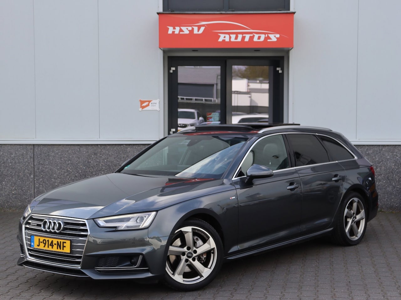 Audi A4 Avant - 2.0 TDI quattro Sport S line edition navi pano B&O - AutoWereld.nl
