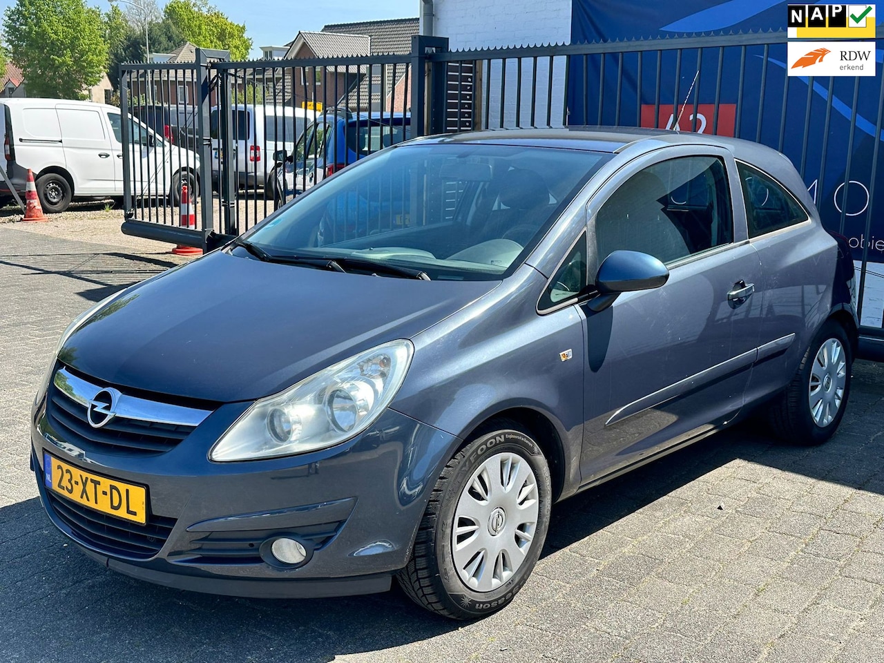 Opel Corsa - 1.4-16V Enjoy / AIRCO / CRUISE CONTROL / SENSOREN / NAP!! - AutoWereld.nl
