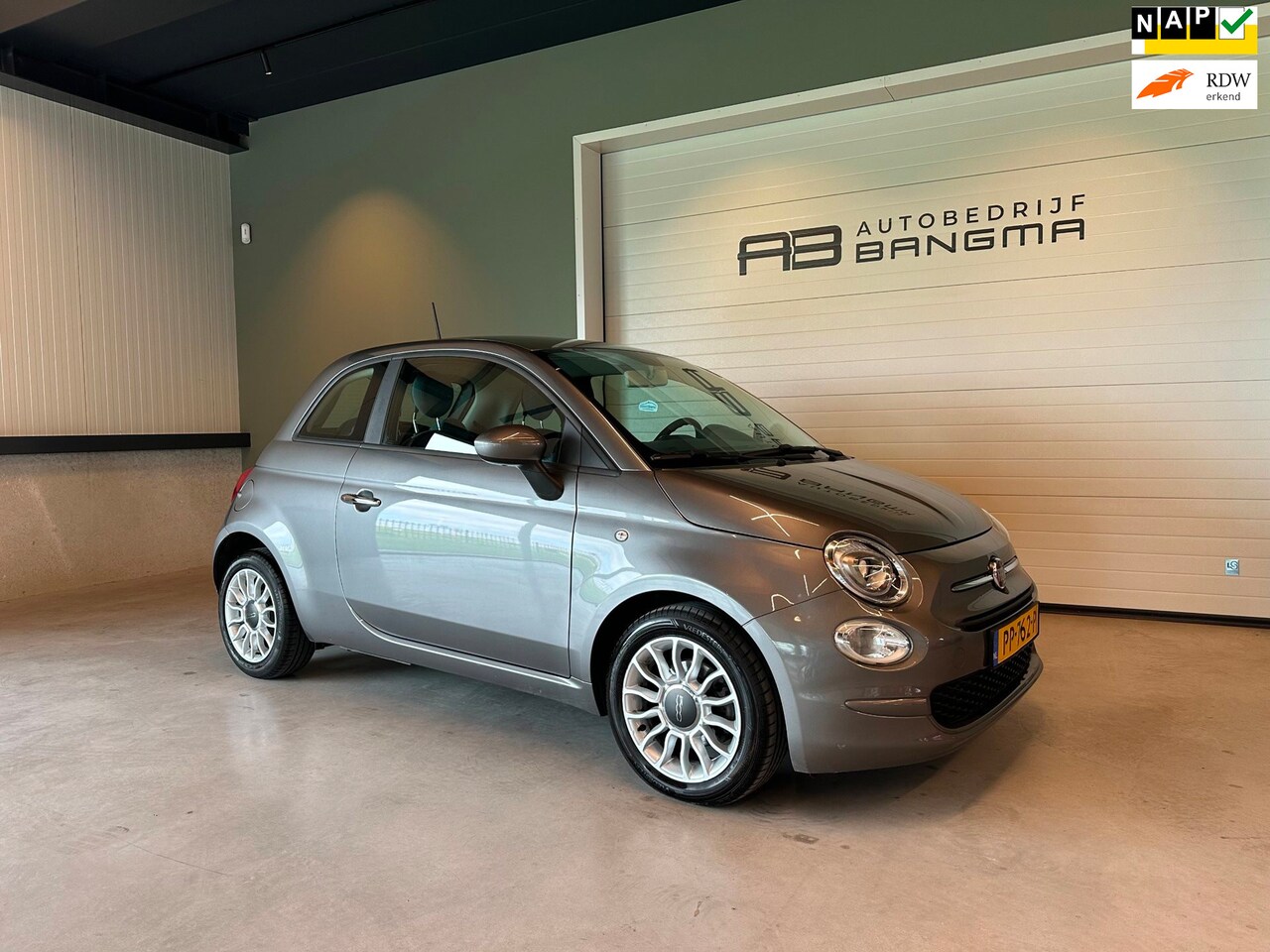 Fiat 500 - 0.9 TwinAir Turbo POPSTAR|AIRCO|CRUISECONTROL|LM-VELG|LANE ASSIST|ISOFIX|VOICE CONTROL|USB - AutoWereld.nl
