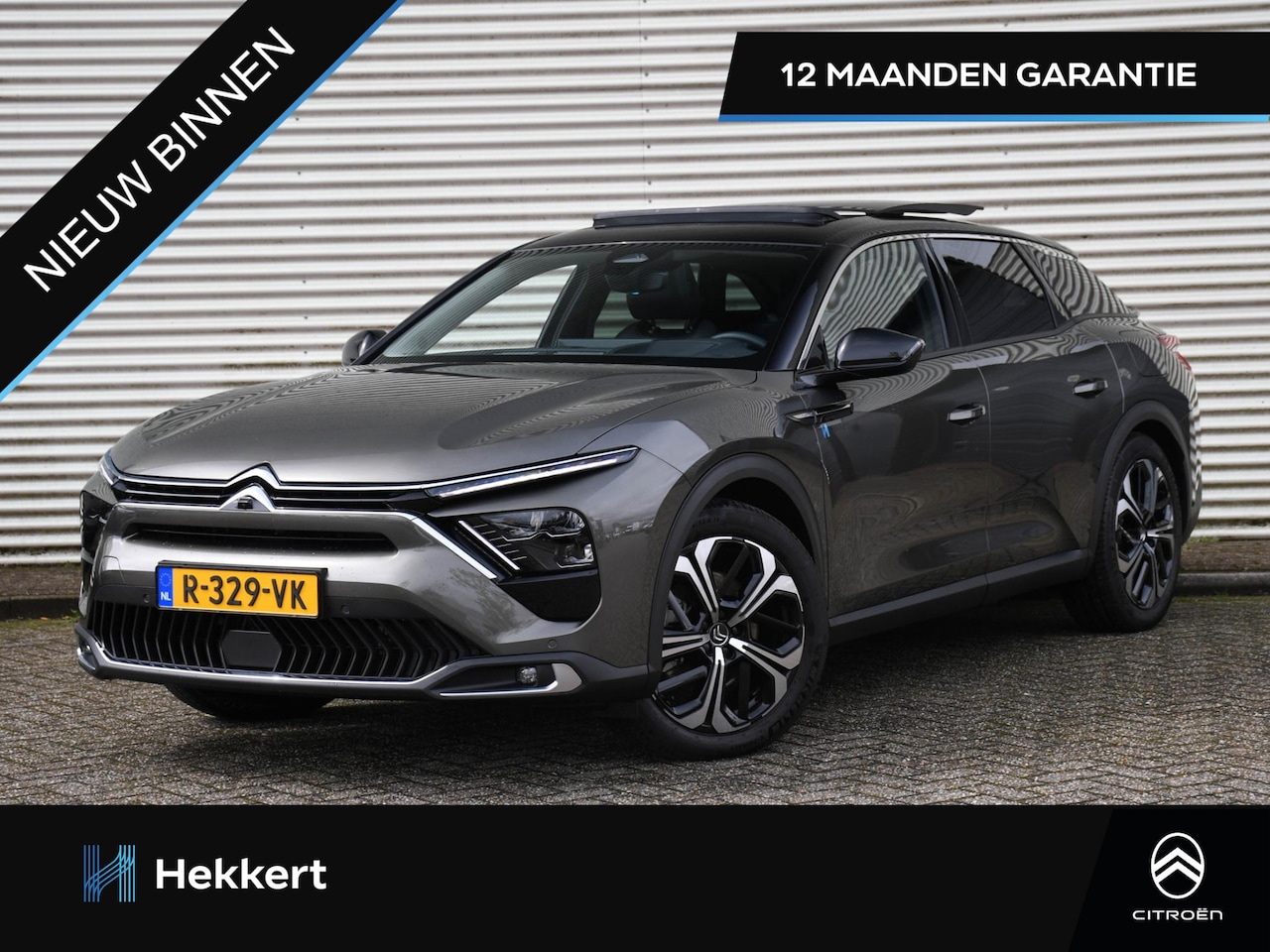 Citroën C5 X - Shine 1.6 Plug-in Hybrid 225pk Automaat PANO | 360° CAM. | DODE HOEK | STANDKACHEL | 19''L - AutoWereld.nl