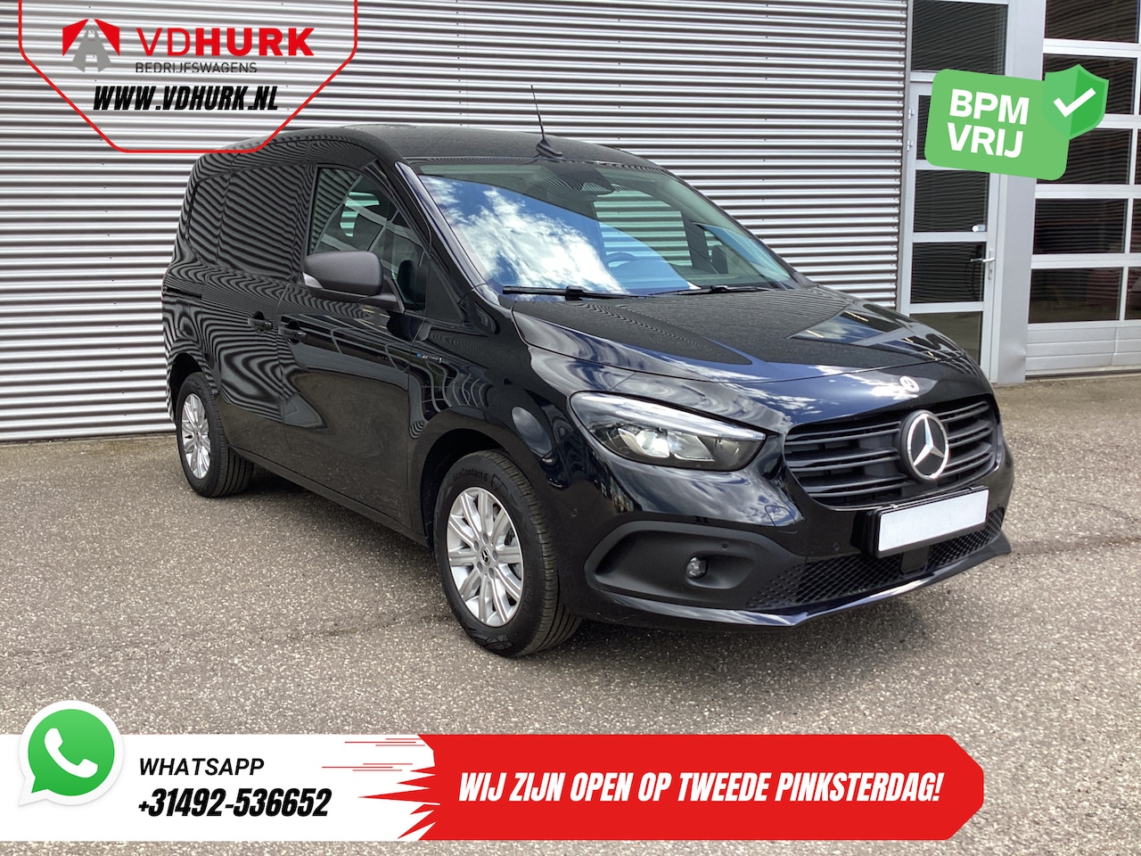 Mercedes-Benz eCitan - 112 284 km WLTP LED/ Stoelverw./ Carplay/ Climate/ Navi/ Cruise/ Camera/ 16”LMV/ PDC/ Trek - AutoWereld.nl