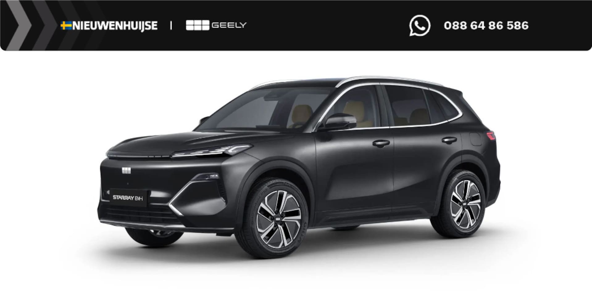 Geely Starray EM-i - 1.5 Pro | 83km Elektrisch bereik | Stoel- / Stuurverwarming | 360 camera | Panoramadak | P - AutoWereld.nl