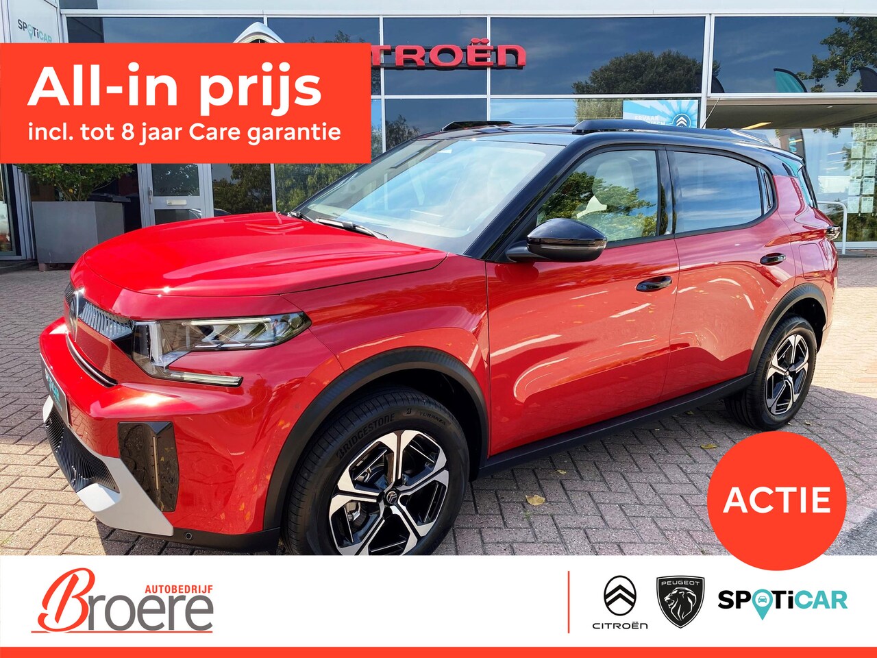Citroën C3 Aircross - Hybrid 136pk e-DCS 7-zits MAX Automaat Achteruitrijcamera - AutoWereld.nl