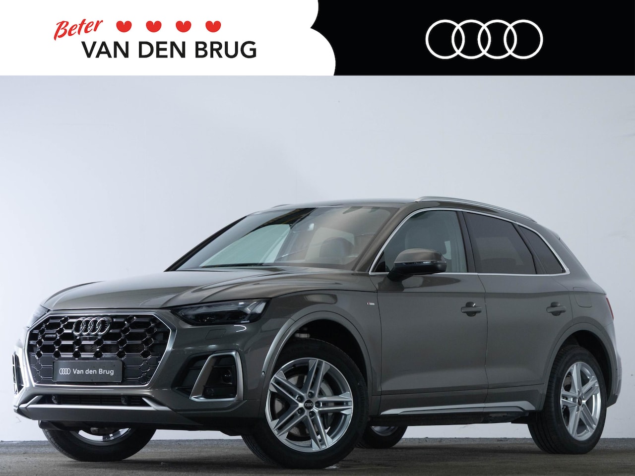 Audi Q5 - 50 TFSI e 299 PK S edition Competition | LED Matrix | 360 Camera | Trekhaak | Stoelverwarm - AutoWereld.nl