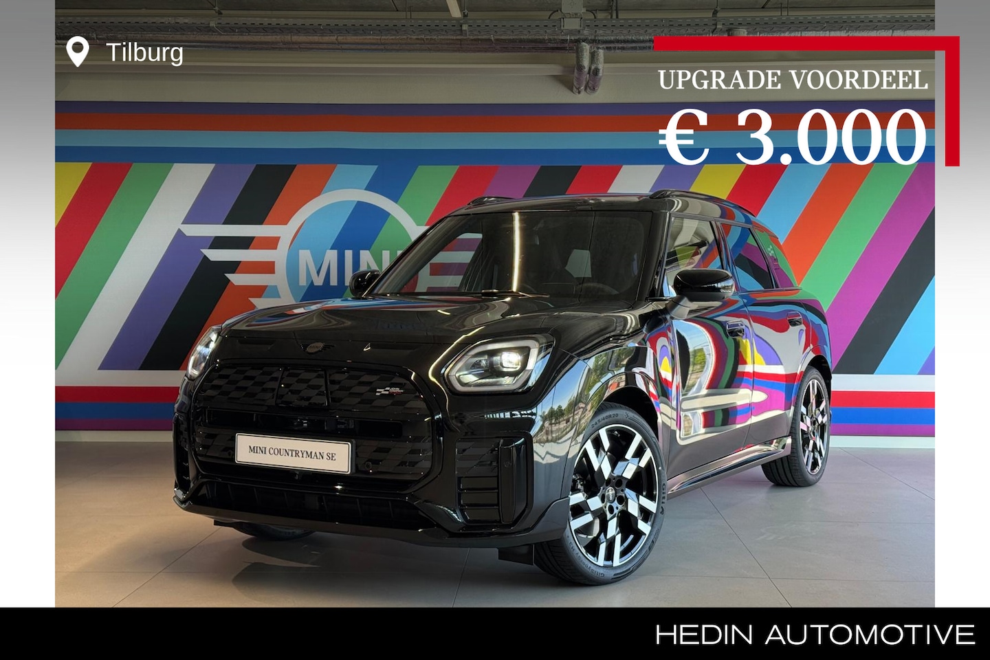 MINI Countryman - Mini SE ALL4 JCW-Trim 66.5 kWh | Pakket L | Trekhaak | Panoramadak | 360 Camera | Comfort - AutoWereld.nl