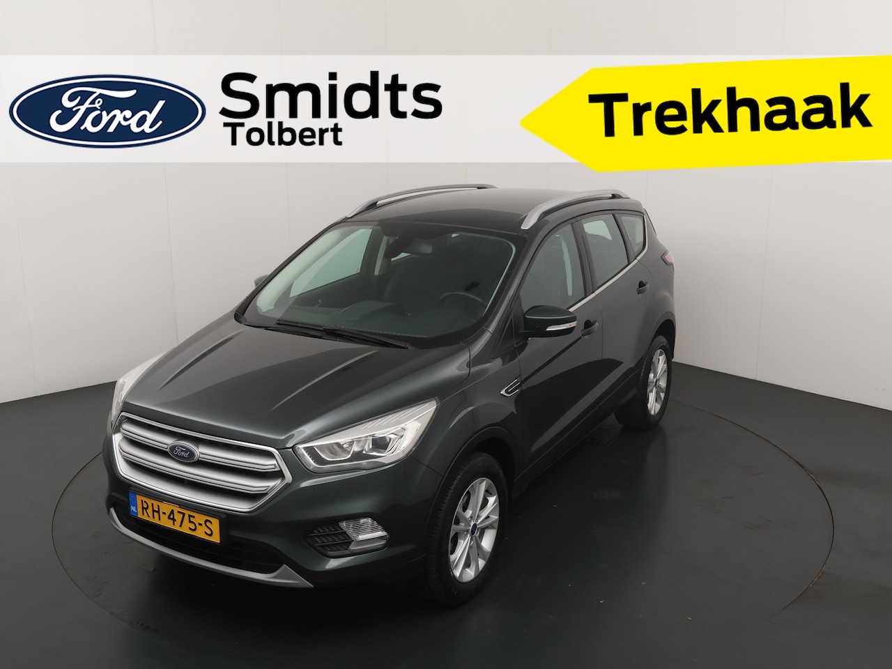Ford Kuga - 150PK EcoBoost Titanium | Clima | Cruise | Park. sens A | Trekhaak | Navi | Keyless - AutoWereld.nl