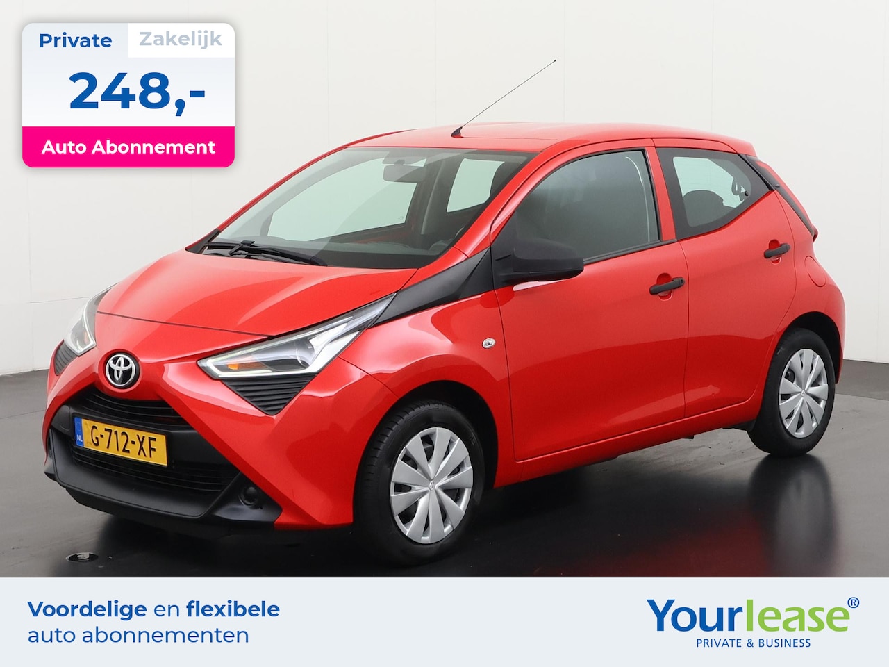 Toyota Aygo - 1.0 VVT-i x-fun | All-in 248,- Private Lease | Direct uit voorraad - AutoWereld.nl