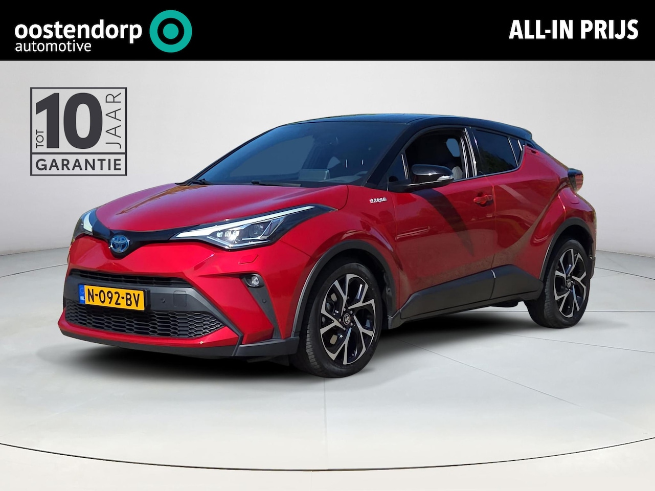 Toyota C-HR - 1.8 Hybrid Bi-Tone | Apple CarPlay | Stuur/Ruit verwarming | Rijklaar incl. garantie | - AutoWereld.nl