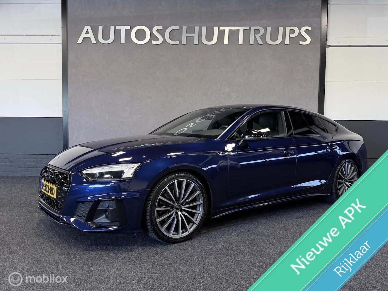 Audi A5 Sportback - 35 TFSI S edition Competition 2x S LINE / MATRIX LED / MASSAGE / BLACK OPTIC / HALF LEDER - AutoWereld.nl