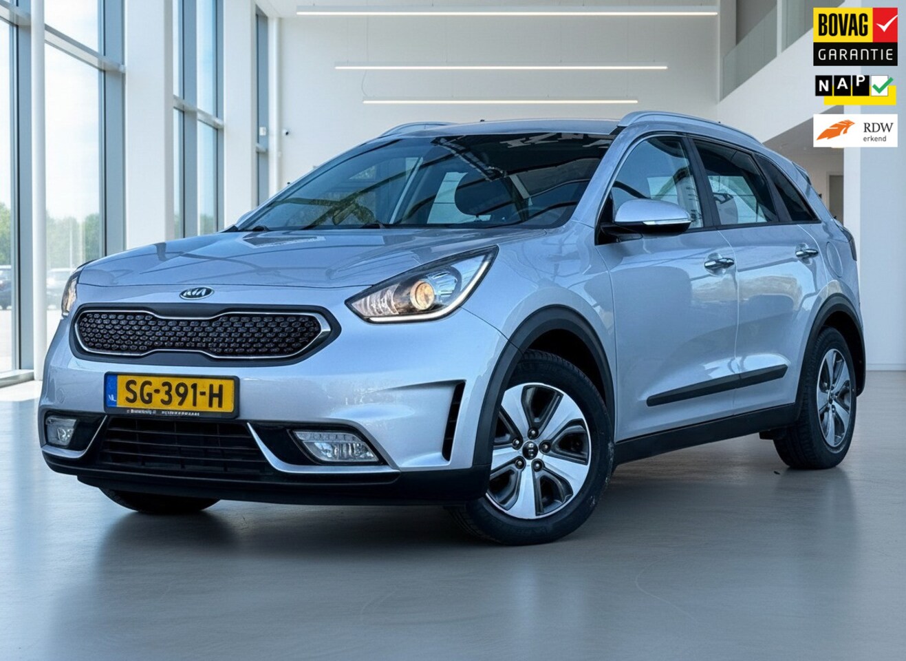Kia Niro - 1.6 GDi Hybrid DynamicLine| NAP| CRUISECR| - AutoWereld.nl