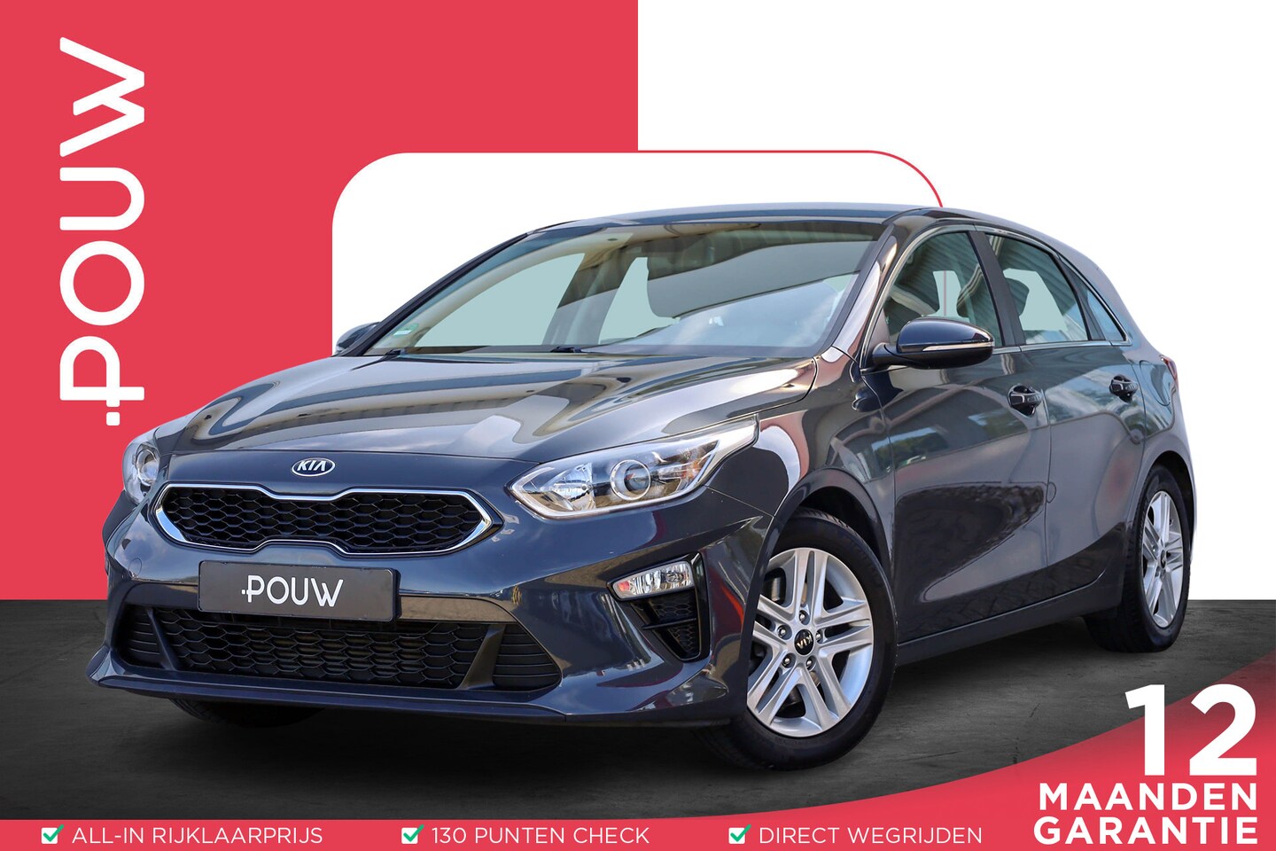 Kia Cee'd - Ceed 1.0 T-GDi 120pk DynamicLine | Achteruitrijcamera | Cruise Control | Navigatie - AutoWereld.nl