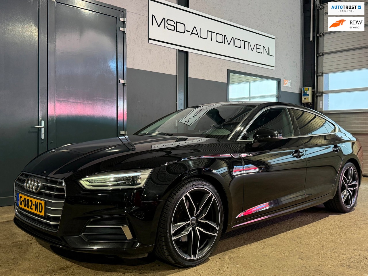Audi A5 Sportback - 2.0 TFSI MHEV Design Pro Line Plus Sportstoelen Stoelverwarming - AutoWereld.nl