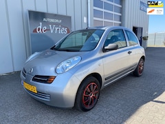 Nissan Micra - 1.2 Visia / Airco / Elektr.pakket / Nieuwe APK / NAP / Zeer netjes