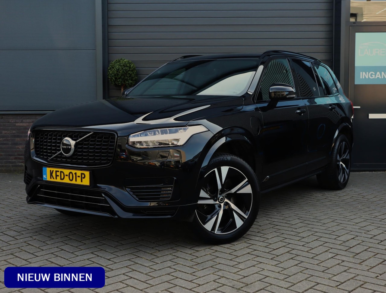 Volvo XC90 - 2.0 T8 Recharge AWD R-Design 7 P | H+K | Trekhaak | ACC | BLIS | Full Led | Stoel, Stuur e - AutoWereld.nl