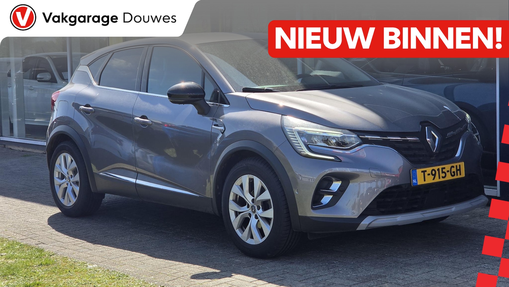 Renault Captur - 1.3 TCe 140 Intens | Automaat | 360° camera | Trekhaak | Keyless | Carplay | Lane Assist - AutoWereld.nl