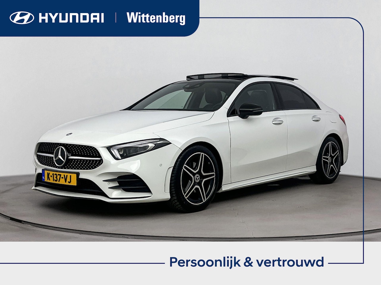 Mercedes-Benz A-klasse - 180 BUSINESS SOLUTION AMG | ALL SEASONS | AMG STYLING | SCHUIFDAK | NAVI | CLIMA | CRUISE - AutoWereld.nl
