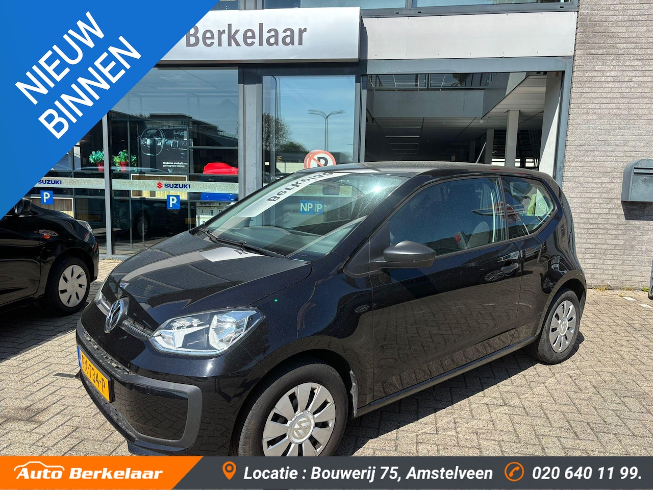 Volkswagen Up! - 1.0 BMT take up! | Airco | Zwart Metallic | Nieuw binnen - AutoWereld.nl