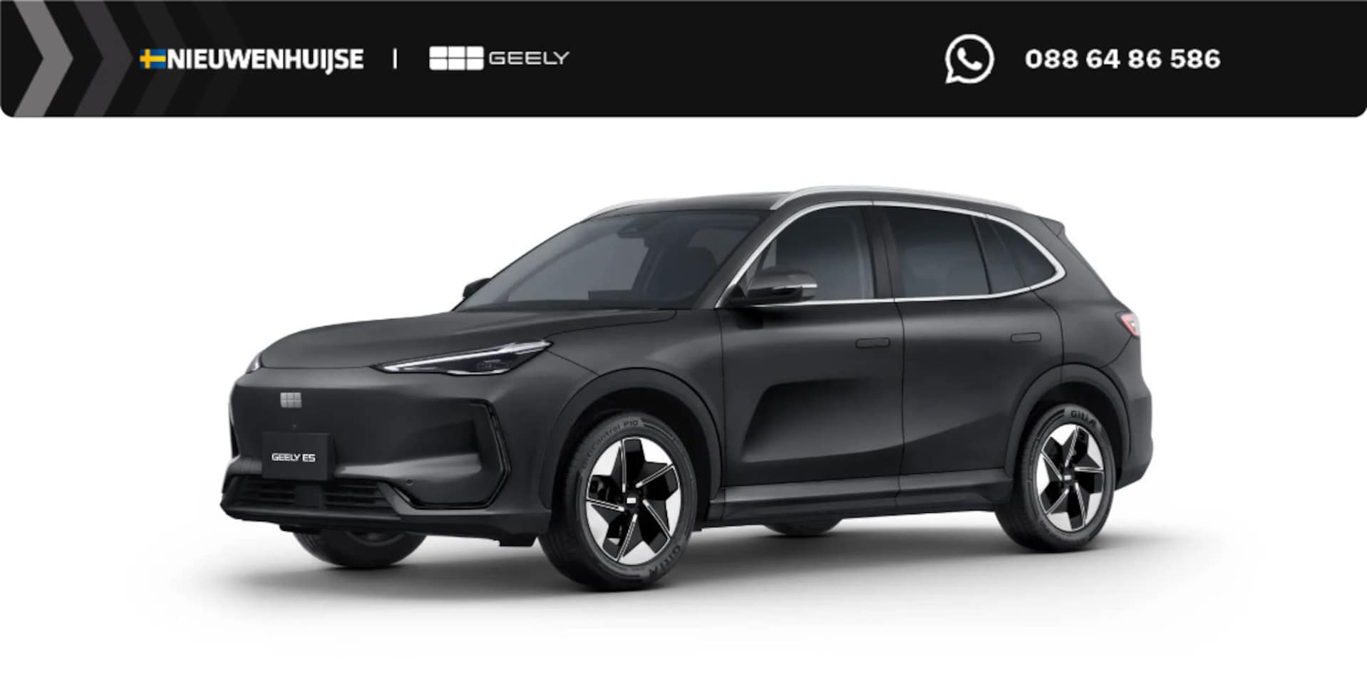 Geely E5 - Max+ 68 kWh | 19" | Stoelmassage | Stoelventilatie | Stoelverwarming | 360 Camera | Warmte - AutoWereld.nl