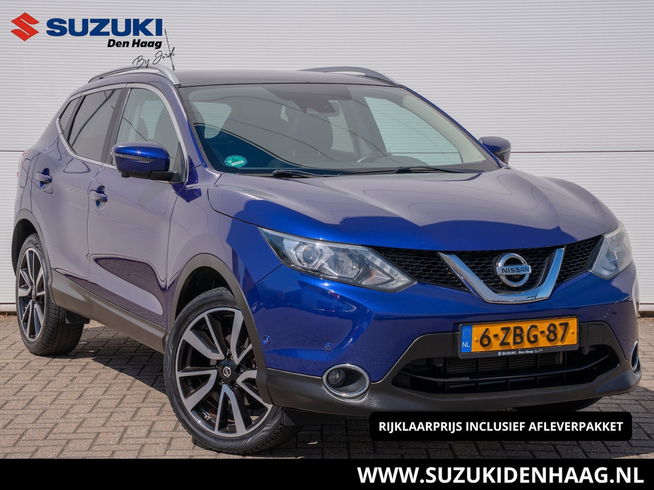 Nissan Qashqai - 1.2 Tekna |Trekhaak |360 Camera | Leder | Navi | Stoelverwarming |Parkeersensoren |Panoram - AutoWereld.nl