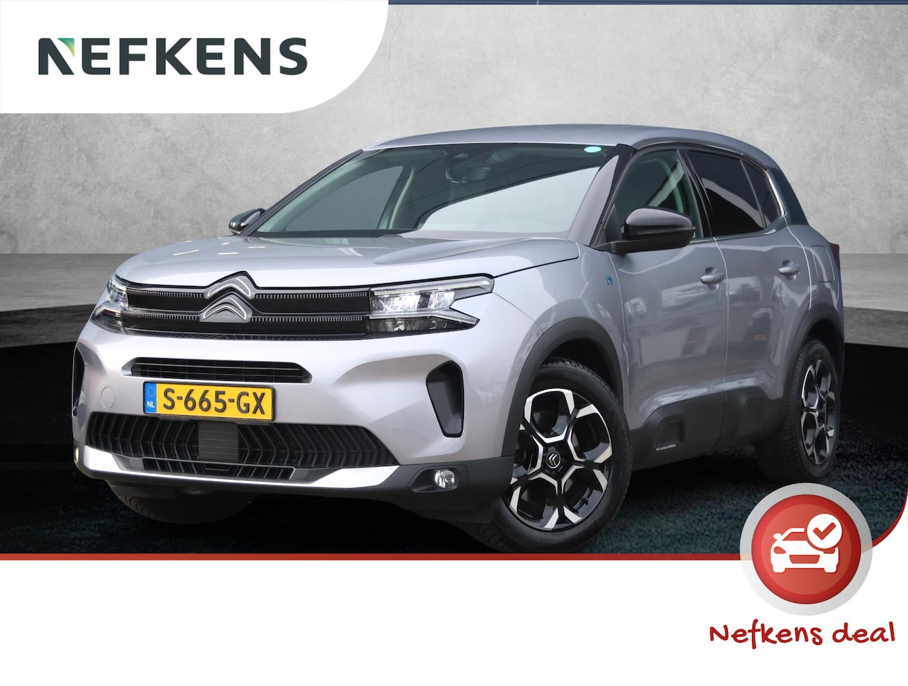 Citroën C5 Aircross - 225pk Plug-in Hybrid Feel | 1ste eigenaar | Camera | Dodehoekdetectie | LED lampen | LEER/ - AutoWereld.nl
