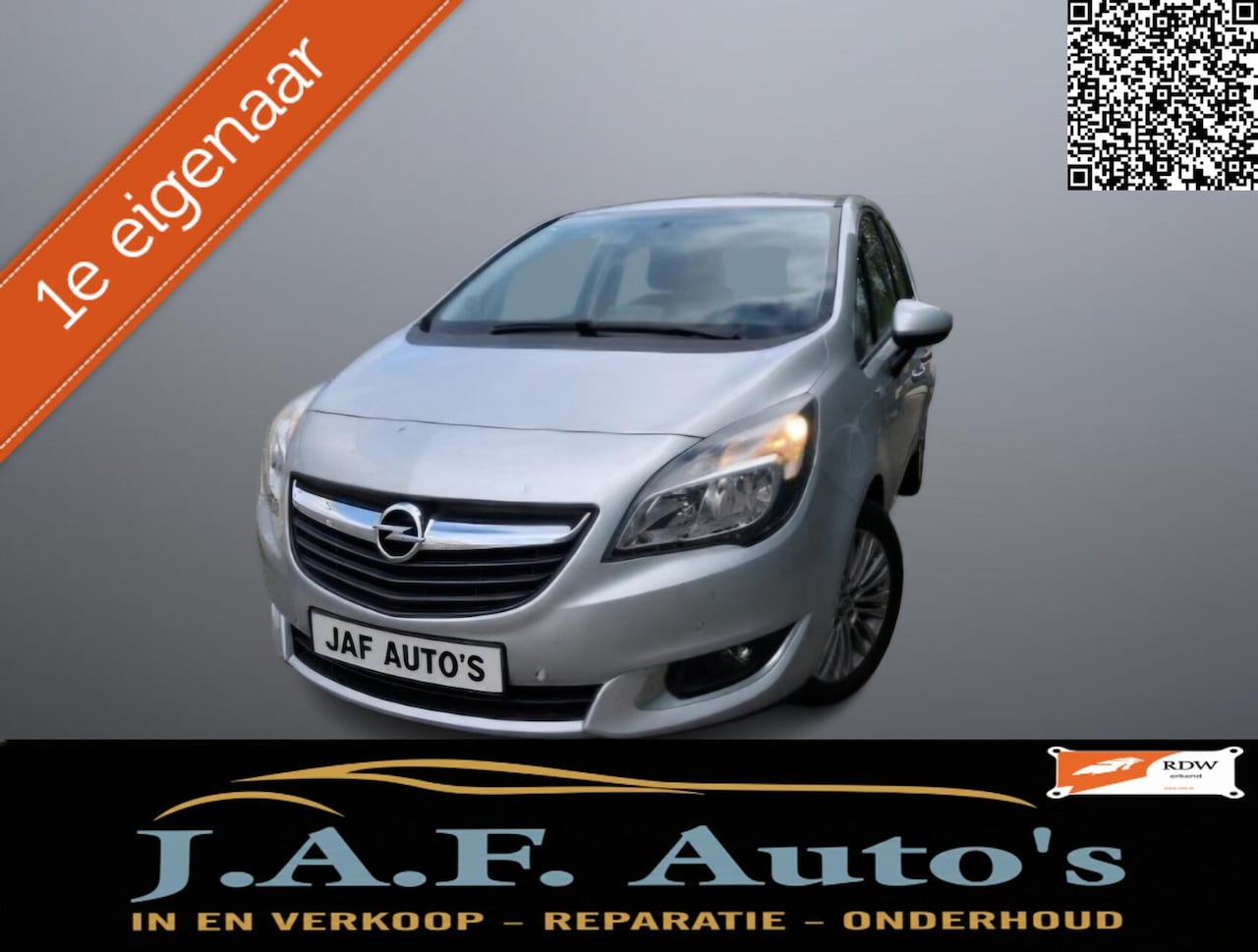 Opel Meriva - 1.4 Turbo Airco Cruise Luxe LPG! 1st eigenaar - AutoWereld.nl