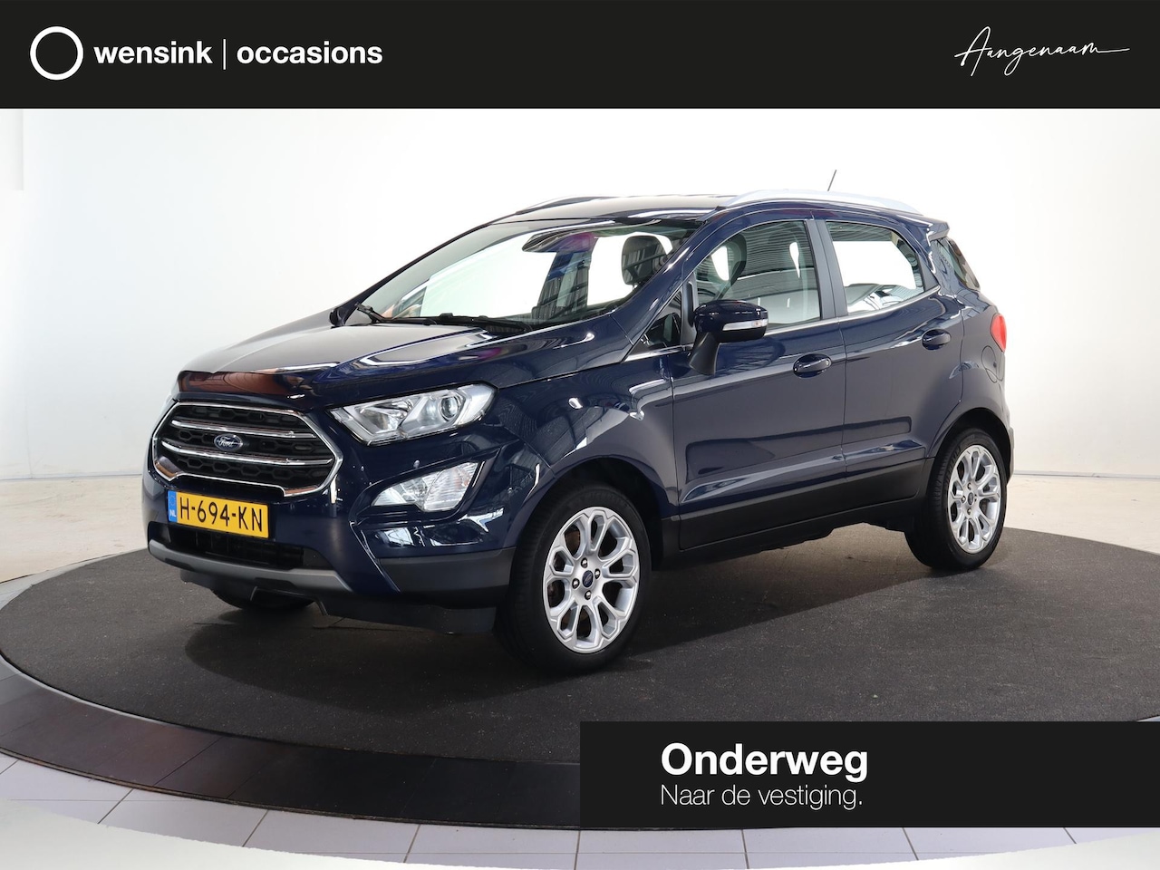 Ford EcoSport - 1.0 EcoBoost Titanium | Trekhaak | Climate Control | Apple Carplay / Android Auto | - AutoWereld.nl