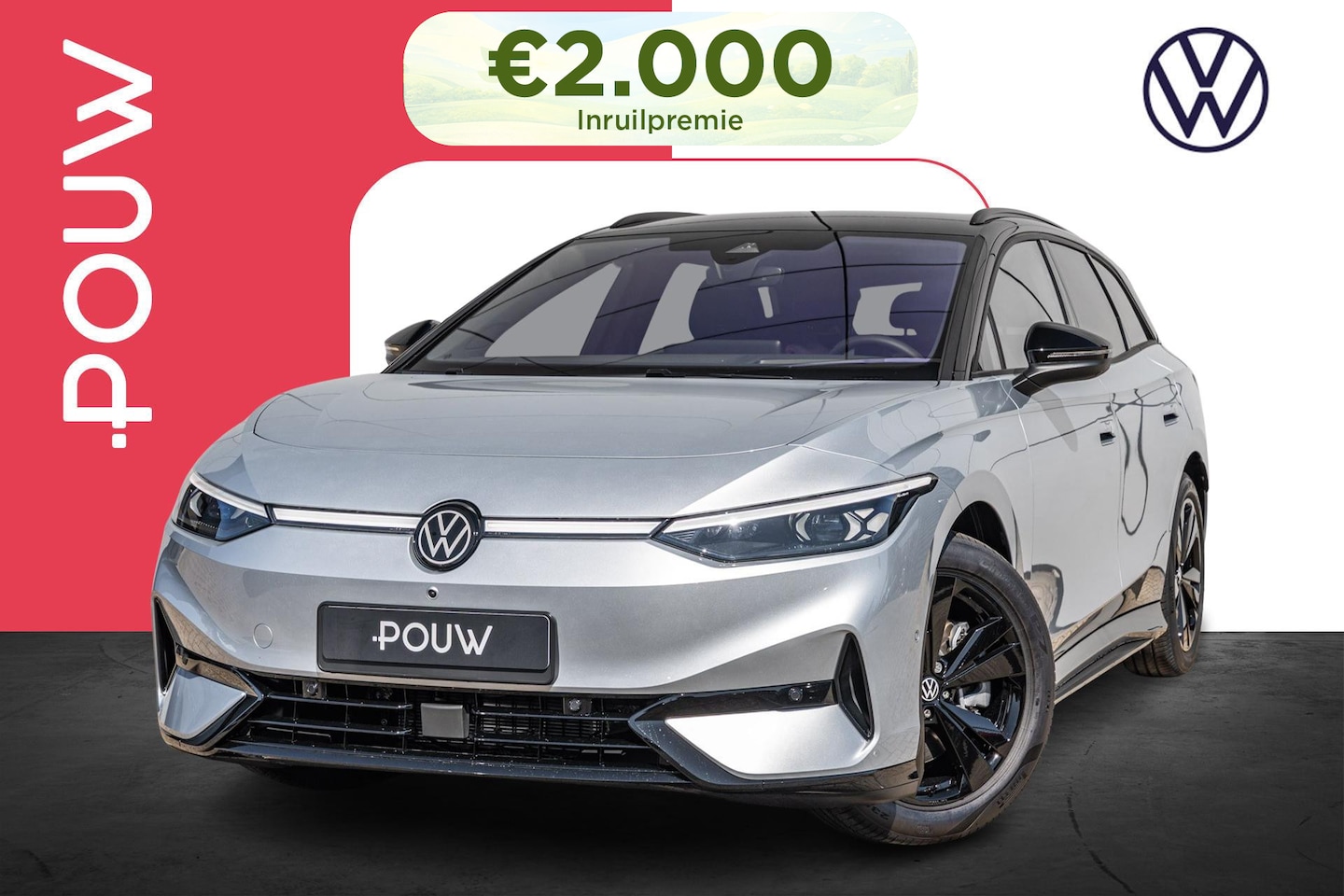 Volkswagen ID.7 Tourer - 286pk Pro Limited Edition 77 kWh | Black Edition Pakket | Trekhaak Wegklapbaar - AutoWereld.nl