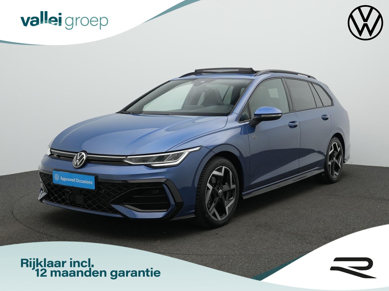 Volkswagen Golf Variant - 1.5 eTSI 150 pk DSG R-Line | Panoramadak | Achteruitrijcamera | Adaptive Cruise | Stuur-/s - AutoWereld.nl