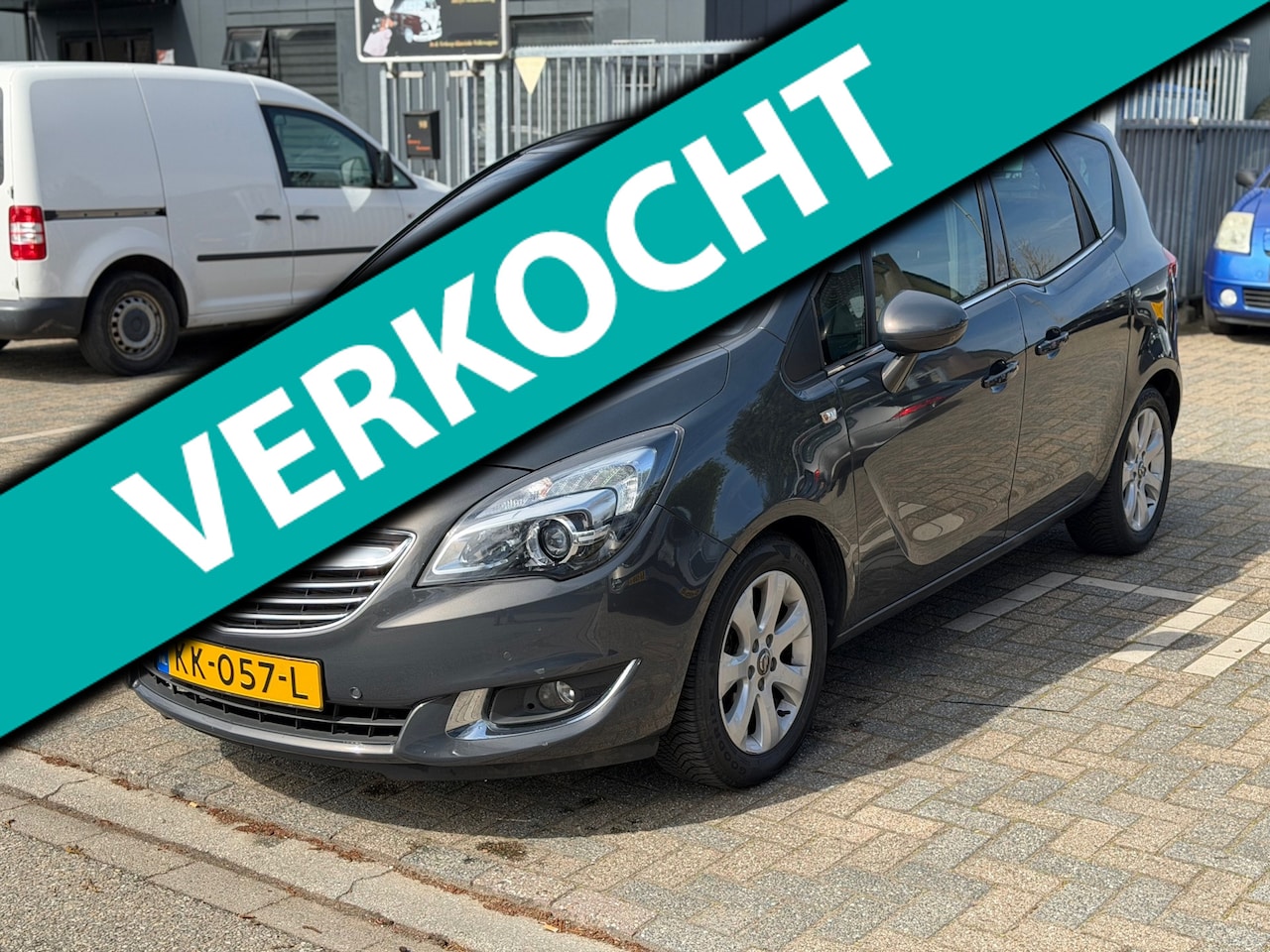 Opel Meriva - 1.4 Turbo Blitz | LEDER | STOELVERWARMING | LED | NAVI | TREKHAAK | CRUISE | ONDERHOUDSBOE - AutoWereld.nl