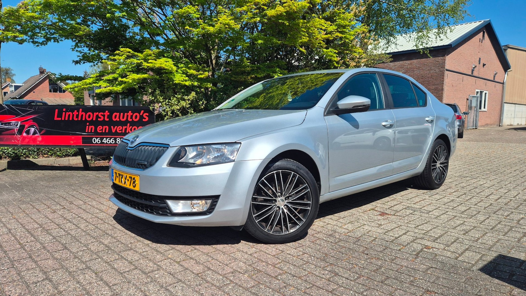 Skoda Octavia - 1.6 TDI Greenline Businessline 1.6 TDI Greenline Businessline CLIMA-NAVI-2014 - AutoWereld.nl