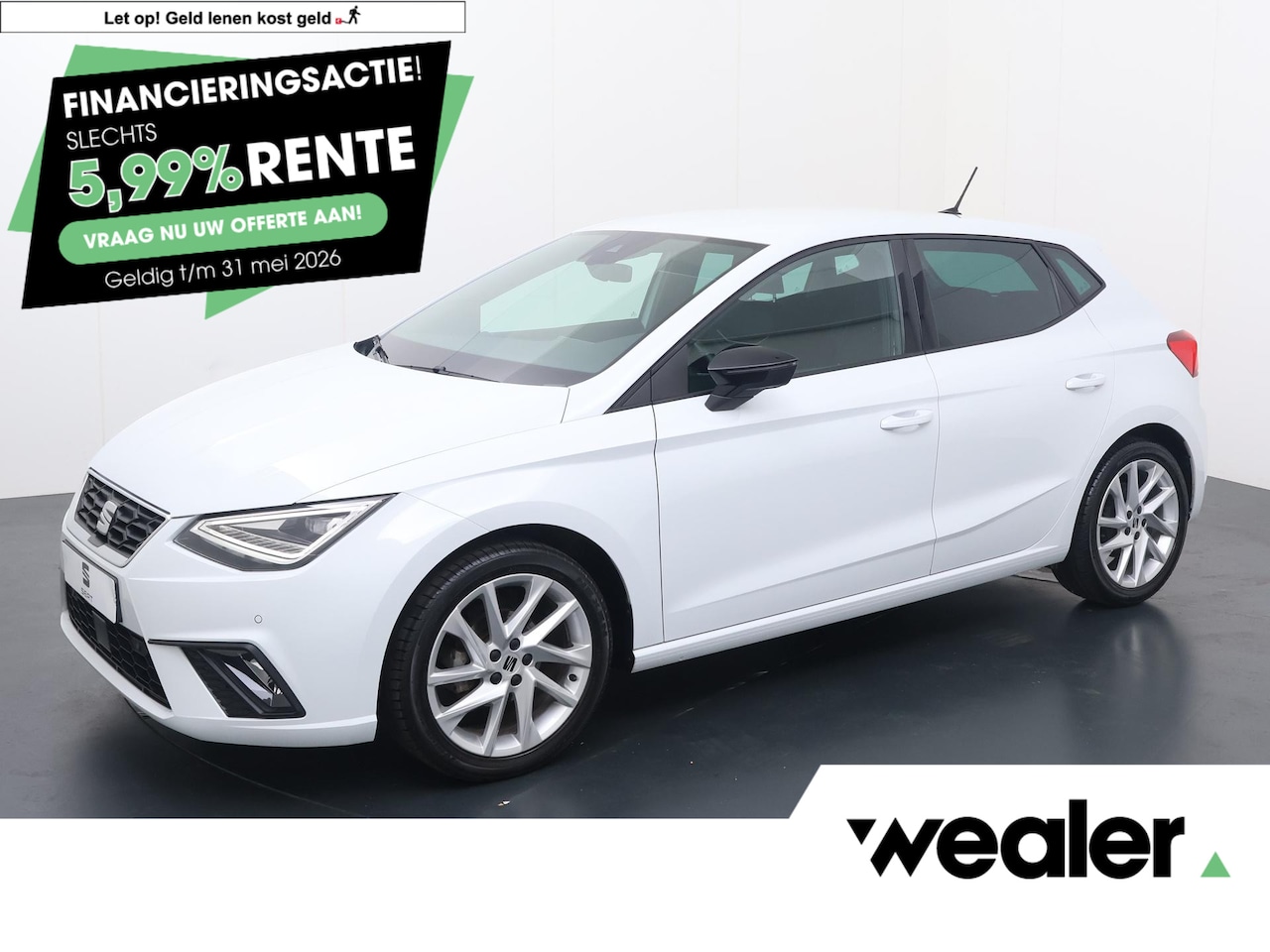 SEAT Ibiza - 1.0 EcoTSI FR | 95 PK | Cruise control | Climate control | Apple Carplay/Android Auto | - AutoWereld.nl