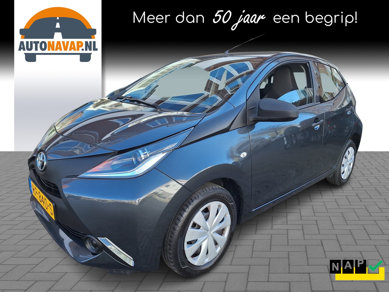 Toyota Aygo - 1.0 VVT-i X-Fun 5Drs /68.000 Km/Airco/1e Eig/Bluetooth/Garantie - AutoWereld.nl