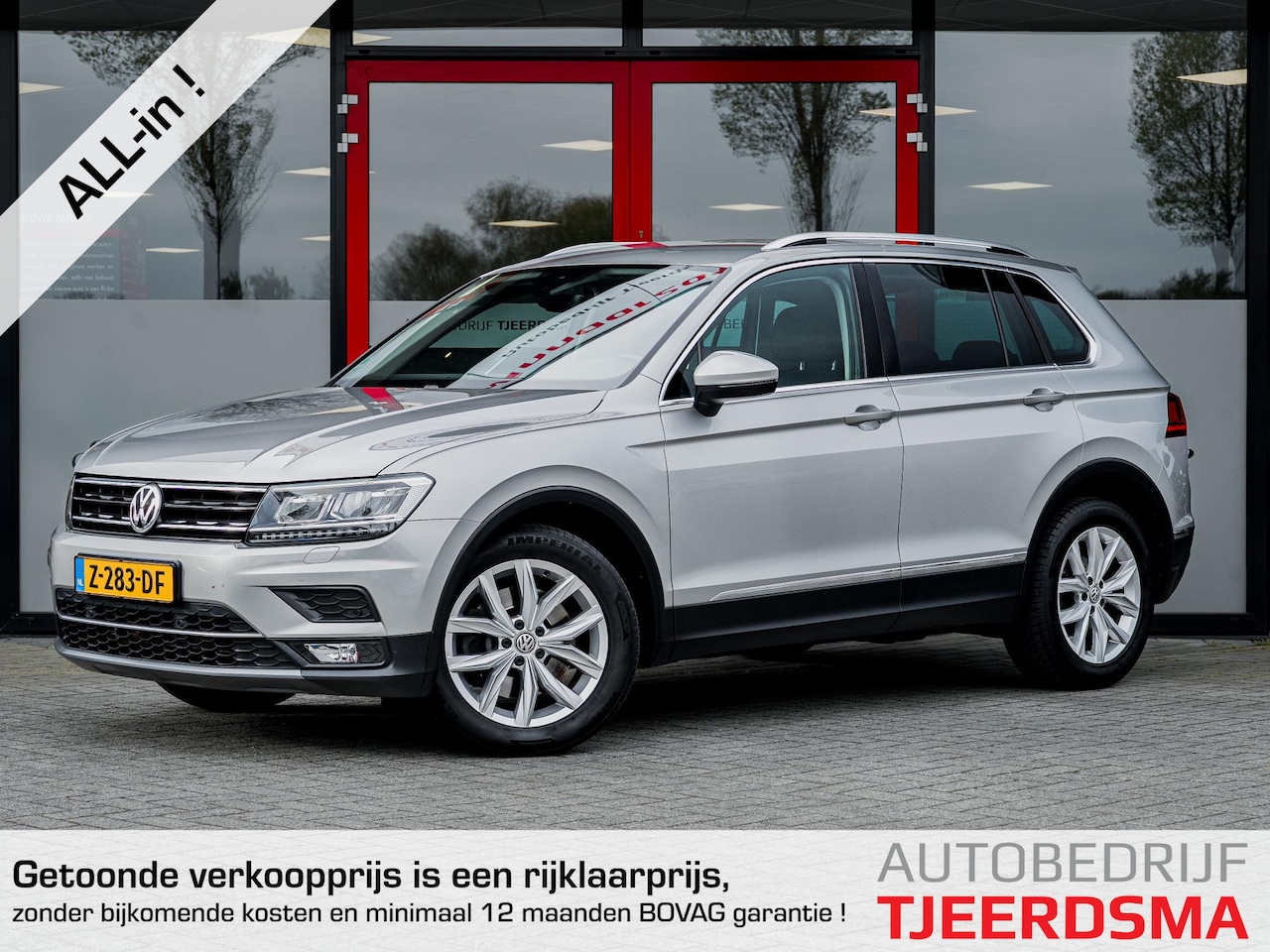 Volkswagen Tiguan - 2.0 TSI 4Motion Highline | Trekhaak (wegklapbaar) | Stoelverwarming | Virtual Cockpit | DA - AutoWereld.nl