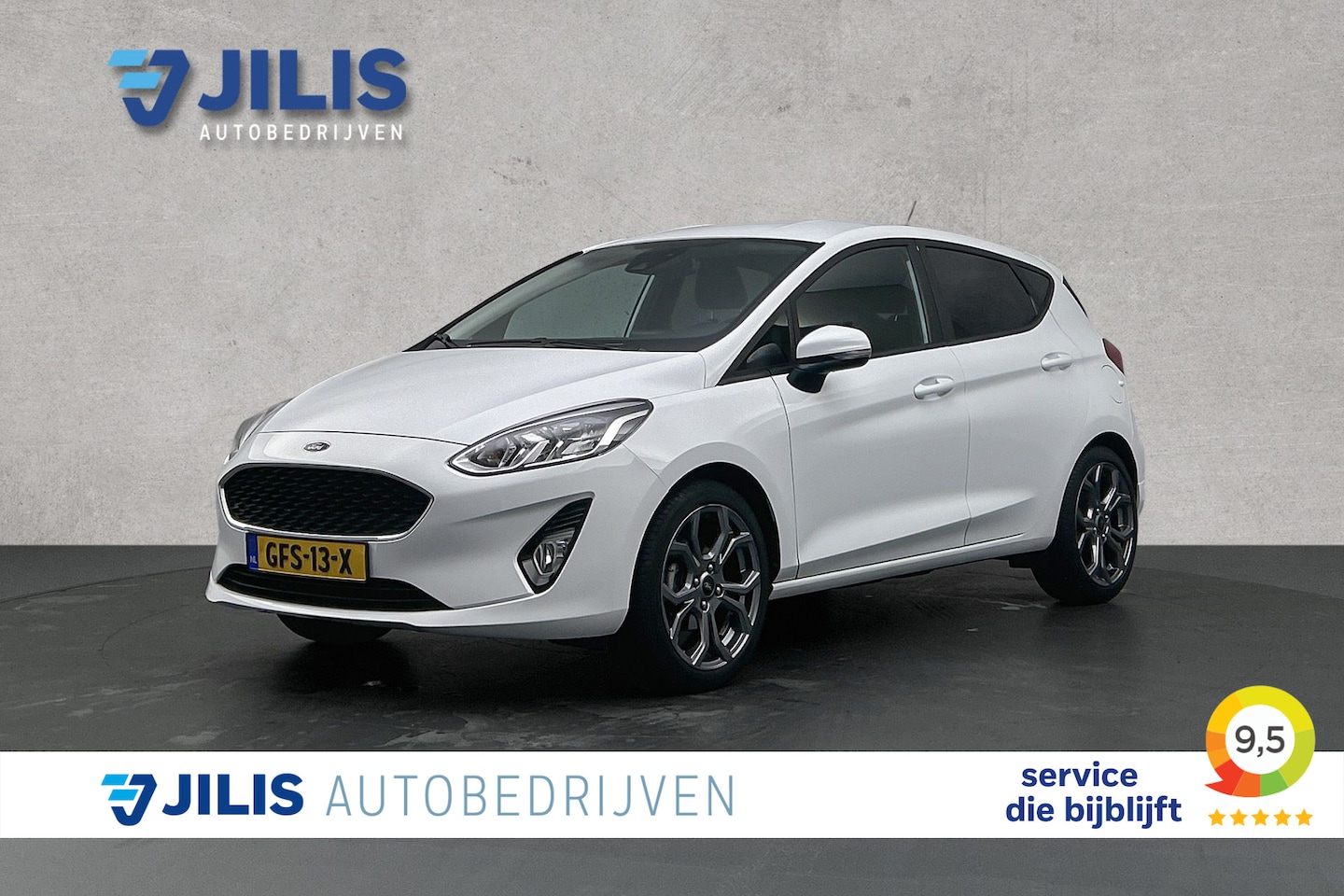 Ford Fiesta - 1.0 EcoBoost Titanium | Navigatie | Apple Carplay | Cruise control | Lichtmetalen velgen | - AutoWereld.nl