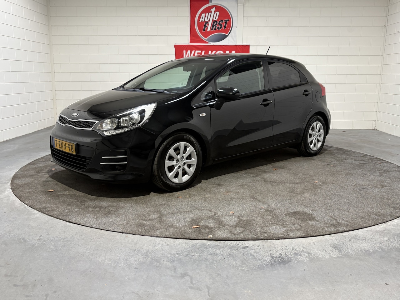 Kia Rio - 1.2 CVVT DynamicLine 1.2 CVVT DynamicLine, Airco, Cruise, Navigatie, Blue tooth, Isofix, Led verlichting, Achte - AutoWereld.nl