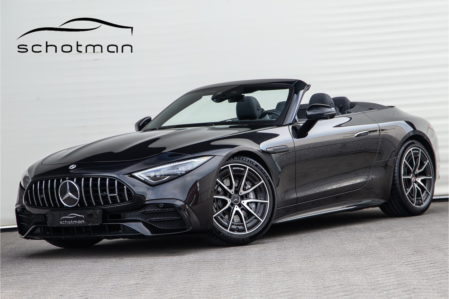 Mercedes-Benz SL-klasse Roadster - AMG 43 Premium Plus, Massage, Burmester, Distronic, Nappa Leder, 2023 - AutoWereld.nl
