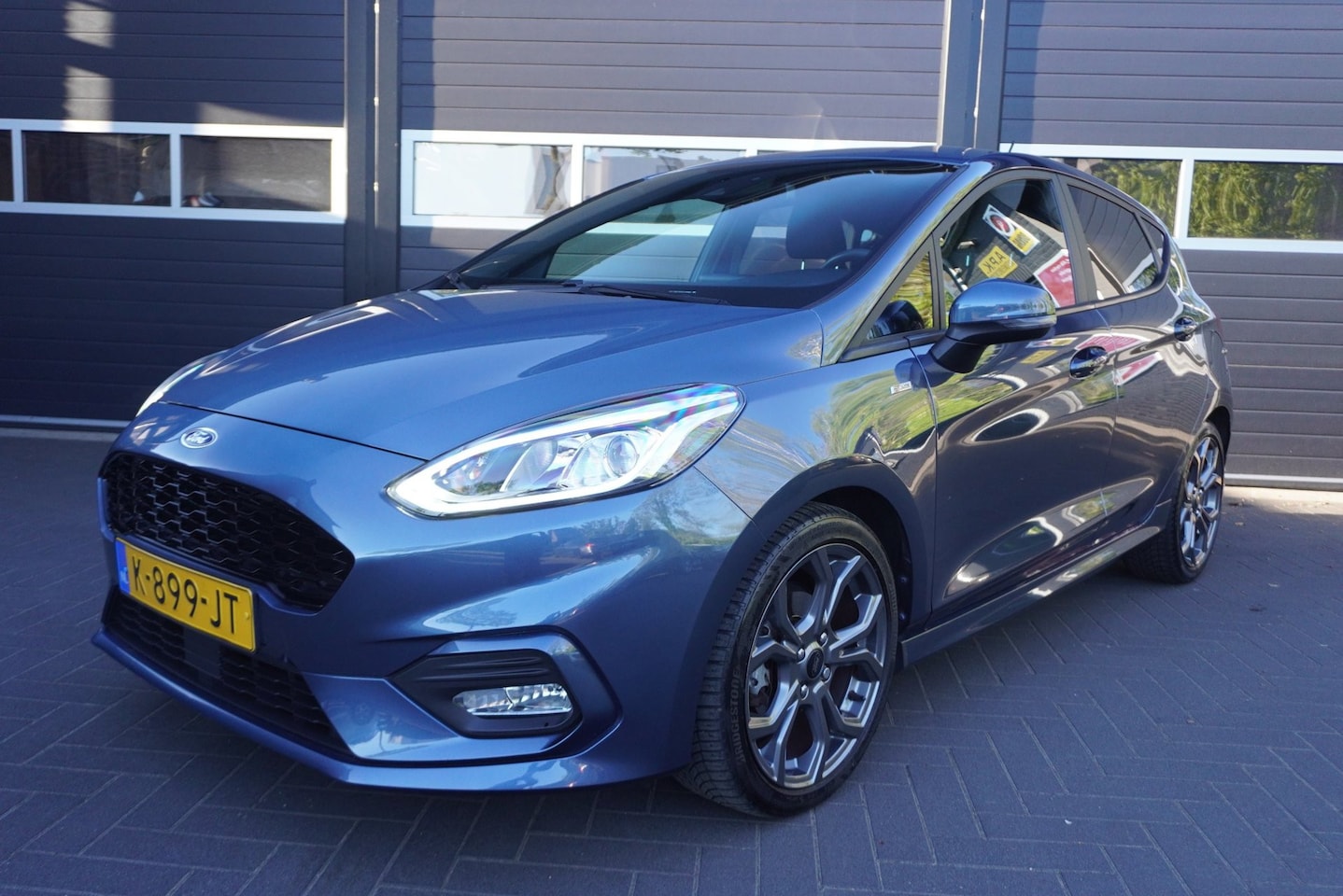 Ford Fiesta - 1.0 EcoBoost ST-Line Airco/Cruise/Carplay/Park.sensoren achter - AutoWereld.nl