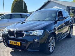 BMW X3 - 2.0D X-Drive 2016 M-Pakket Pano HUD Zwart Trekhaak