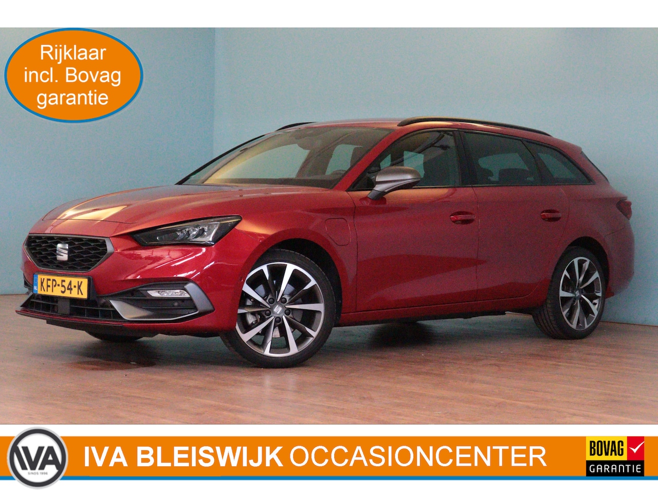 SEAT Leon Sportstourer - 1.4 TSI eHybrid PHEV FR Business Intense | NAVI / APPCONNECT | PDC V+A | STUUR / STOELVERW - AutoWereld.nl