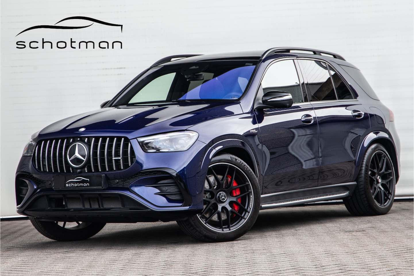 Mercedes-Benz AMG GLE - 53 Hybrid 4MATIC+ Premium + Manufaktur Mysticblauw , Massage, Burmester, 585pk - AutoWereld.nl