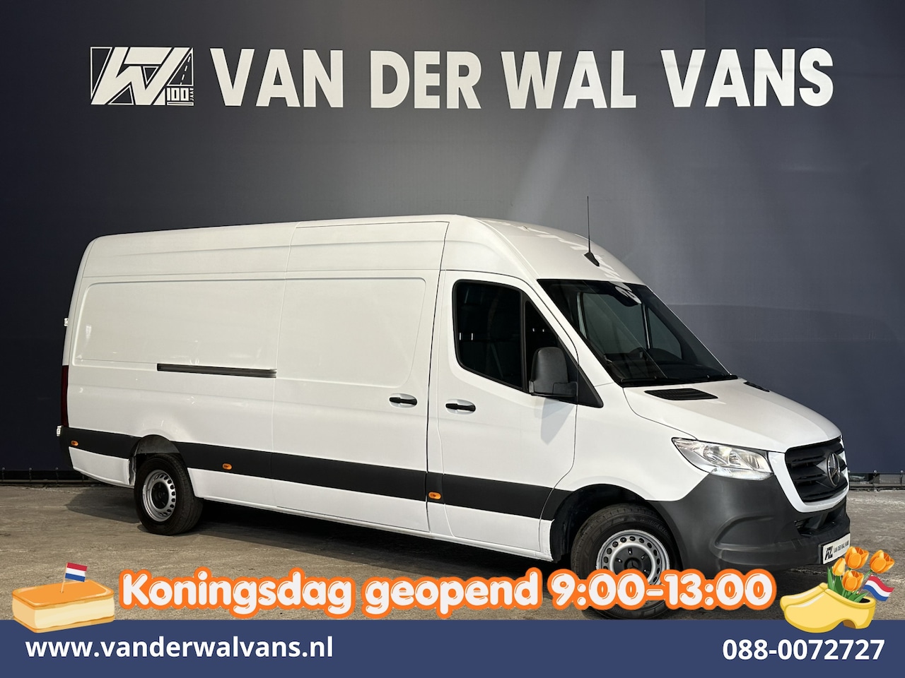 Mercedes-Benz Sprinter - 317 CDI 170pk L3H2 Euro6 Airco | Camera | Apple Carplay | Android Auto | Stoelverwarming B - AutoWereld.nl