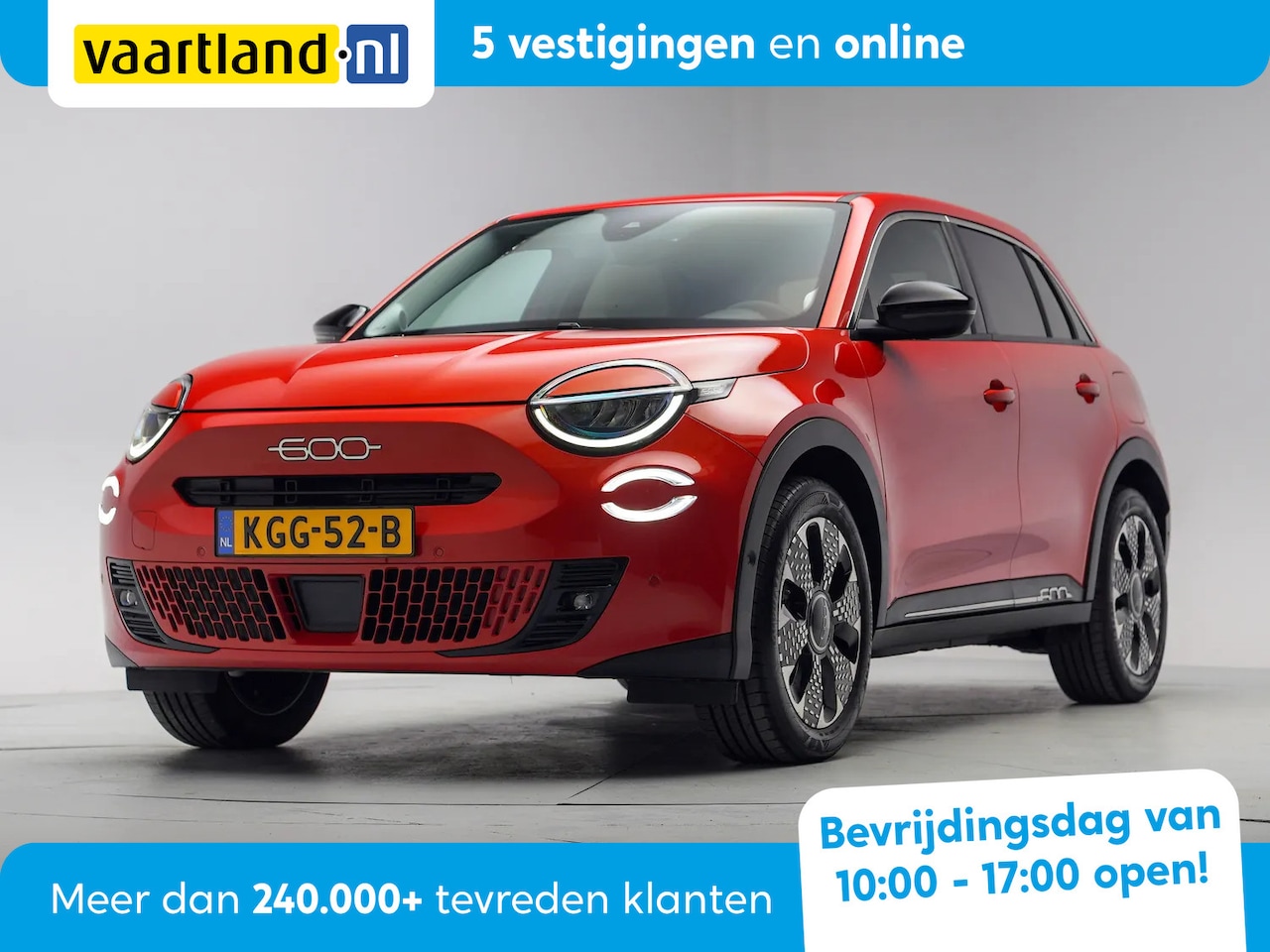 Fiat 600 - 600 e La Prima 54 kWh [ Navi Camera Apple / Android Leder Stoelverwarming ] - AutoWereld.nl