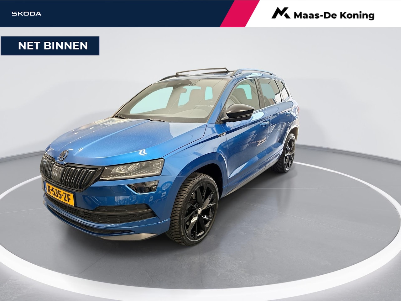 Skoda Karoq - 1.5 TSI 150pk DSG Sportline Business · Panoramadak · Camera · Stuur- & Stoelverwarming · T - AutoWereld.nl