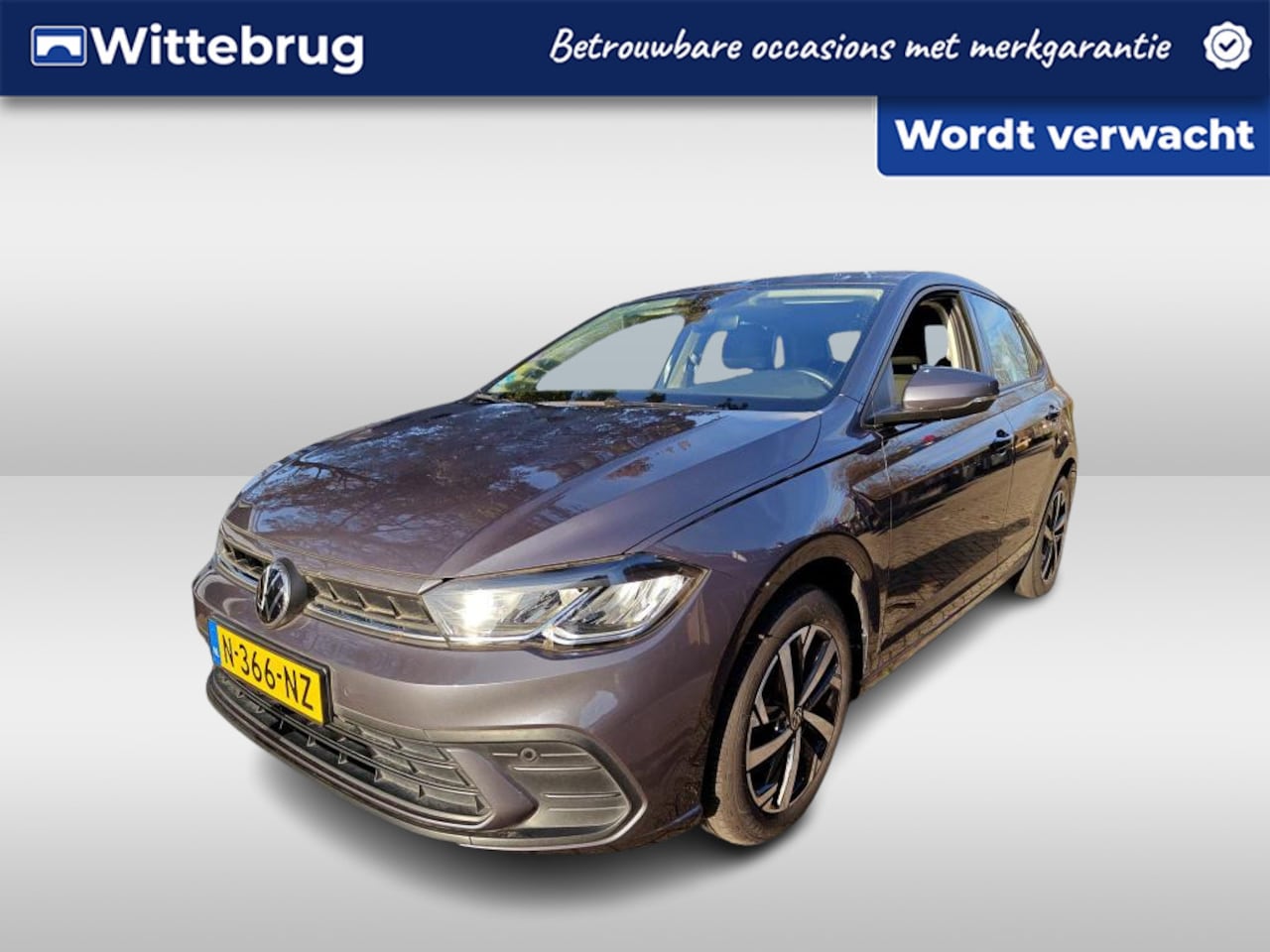 Volkswagen Polo - 1.0 TSI 95pk Life DSG AUTOMAAT / Navigatie by APP / LED / LM 16 inch / Parkeersensoren / D - AutoWereld.nl