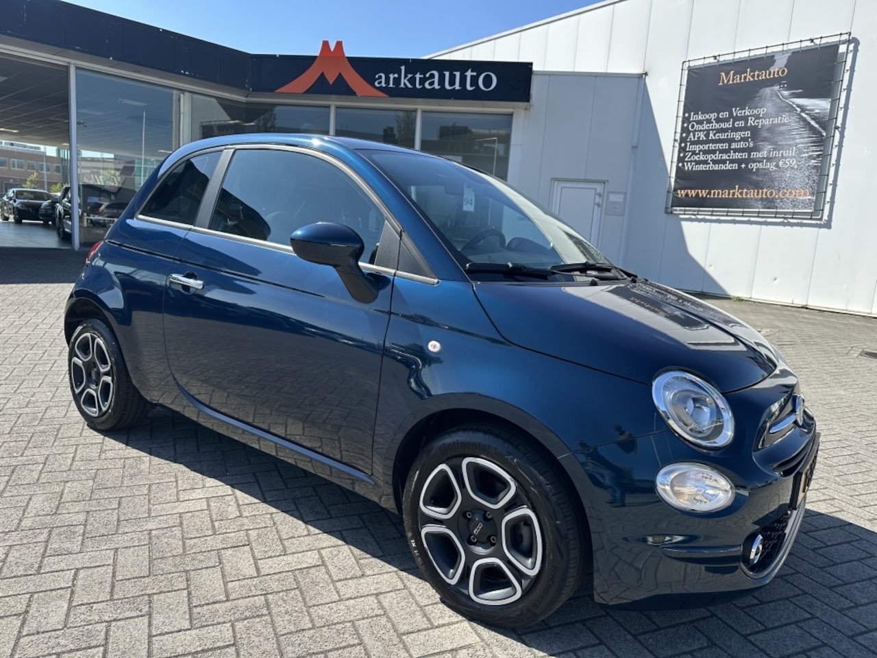 Fiat 500 - 1.0 Hybrid Club Carplay Climate Cruise Parkeersensoren - AutoWereld.nl