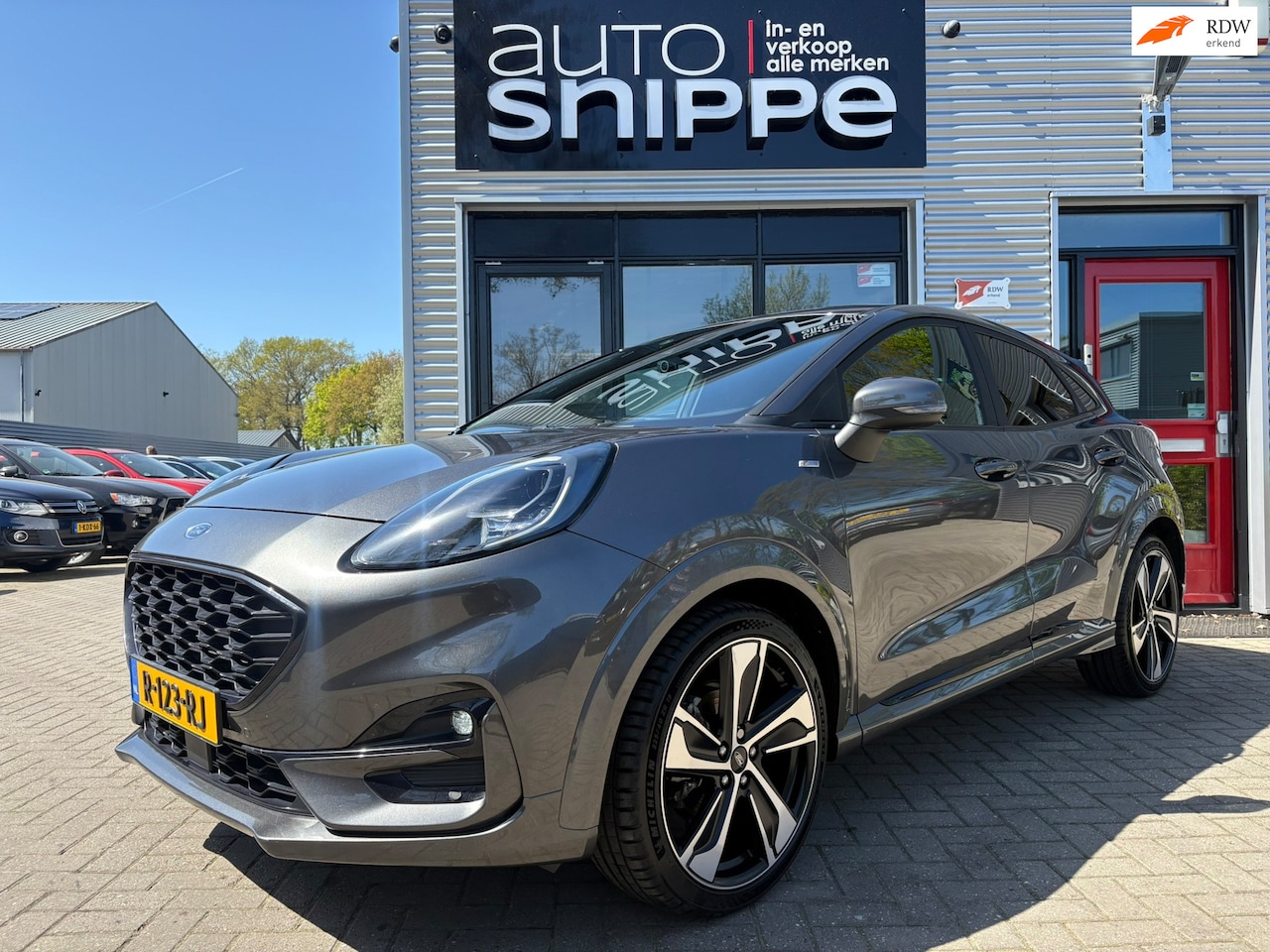 Ford Puma - 1.0 EcoBoost ST-Line X -AUTOMAAT-STOEL + STUURWIELVERWARMING-19'' LMV-TREKHAAK-CAMERA-DASH - AutoWereld.nl