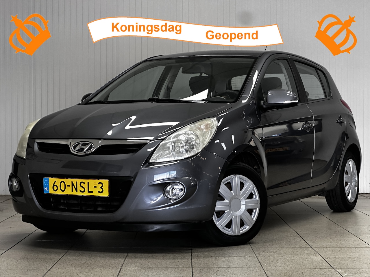 Hyundai i20 - 1.2i i-Motion/ 5-Drs/ Airco/ Elek. pakket/ C.V. Afstand/ Isofix/ Radio-CD AUX & USB/ Multi - AutoWereld.nl