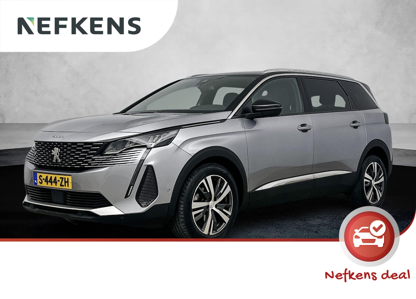 Peugeot 5008 - SUV 1.2 130pk Allure Pack Automaat 7 Persoons  | Camera | Carplay | Elektrische Achterklep - AutoWereld.nl