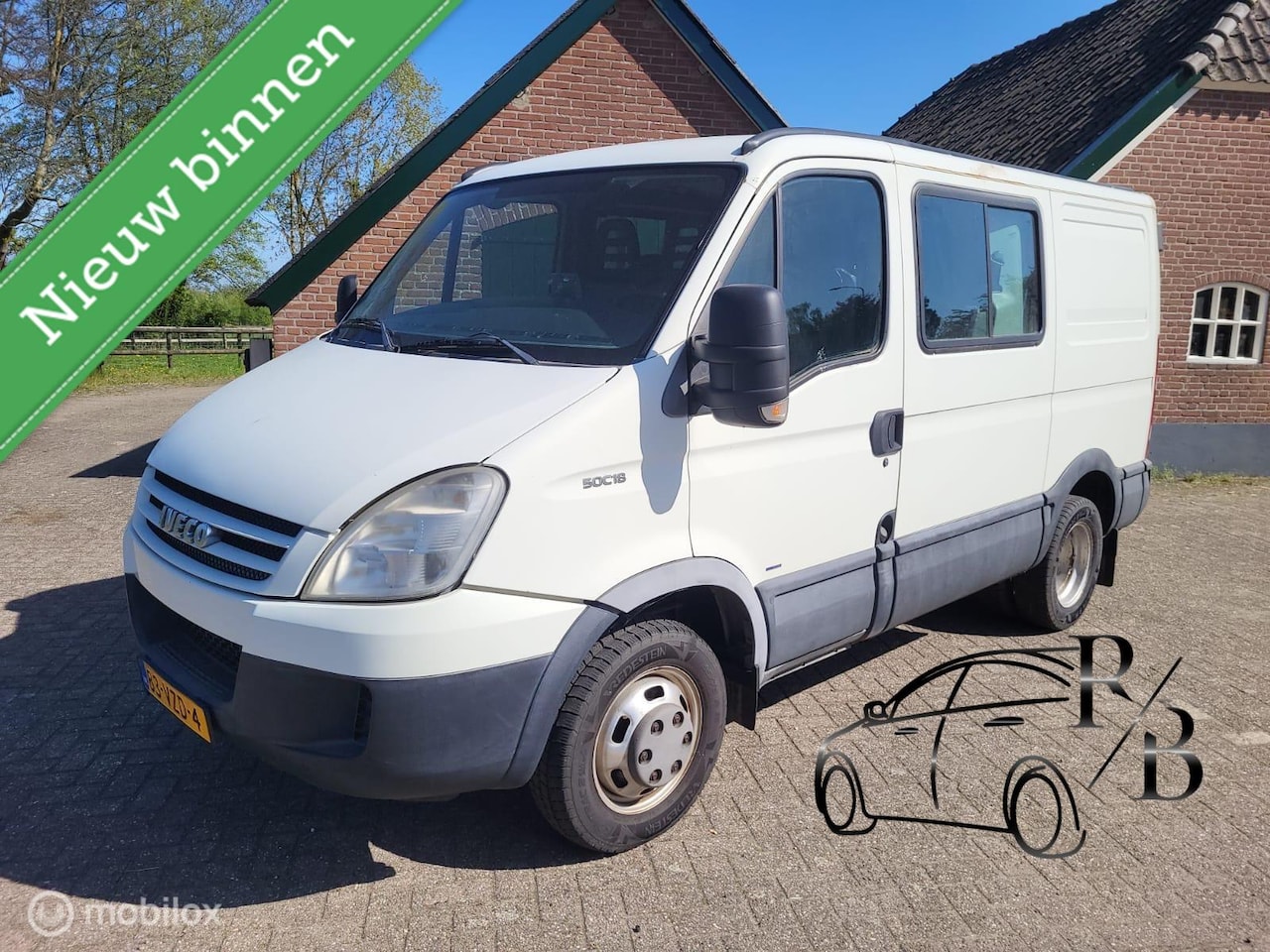 Iveco Daily - 50C18V 300 H2 DC DUBBEL LUCHT TREKVERMOGEN 6500 KG - AutoWereld.nl