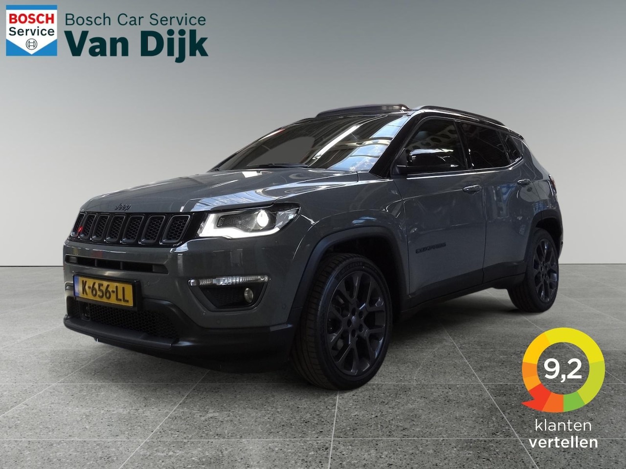 Jeep Compass - 1.3T Panorama / Trekhaak / Leder / Carplay - AutoWereld.nl